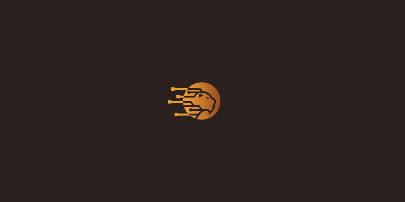 Lion logo for sale