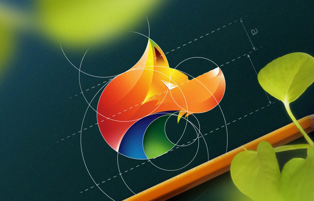 How to use golden ratio in logo - 1.618 ratio