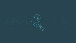 Bird logo design - ideas and sketch