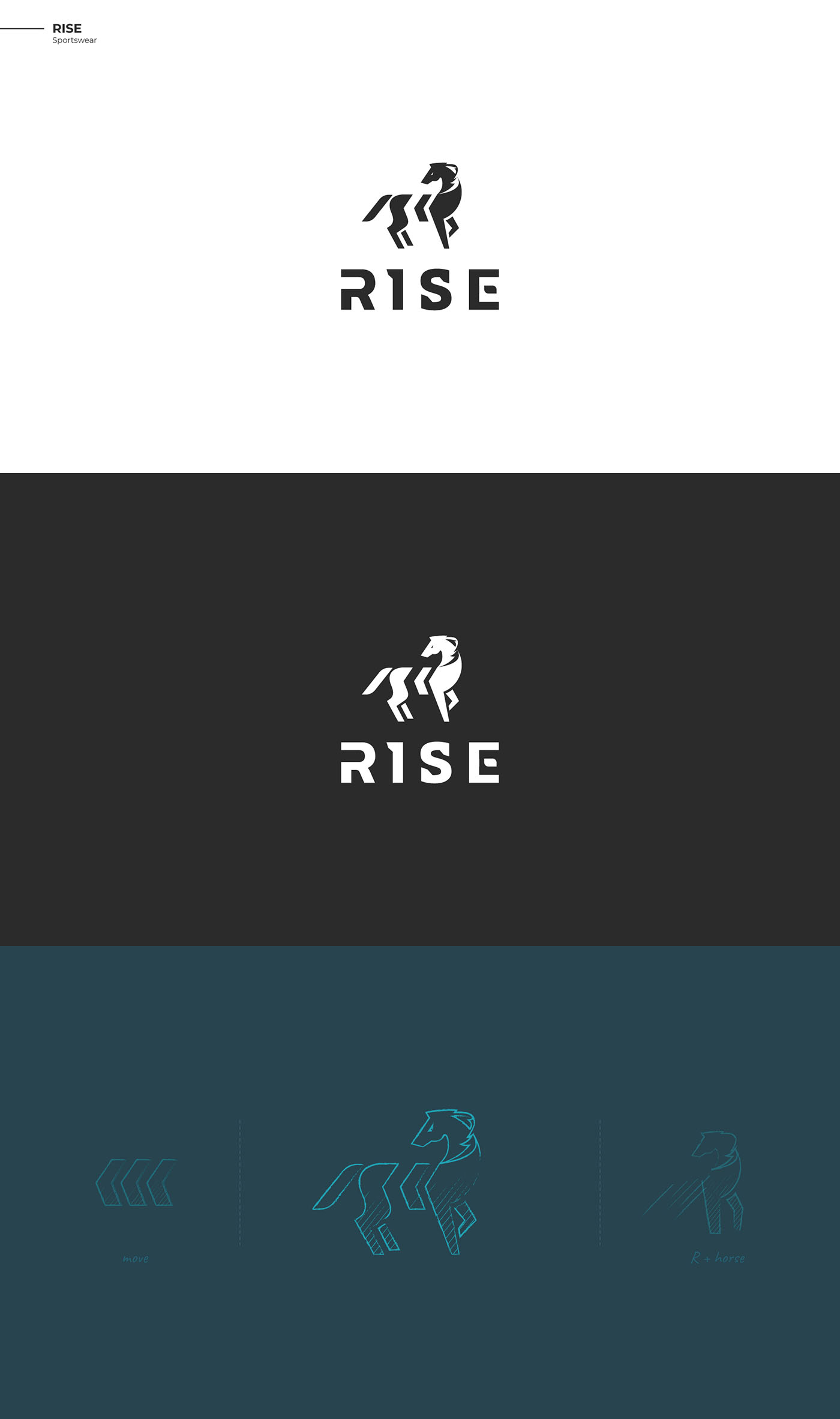 Fashion logo - Rise Horse logo & marks