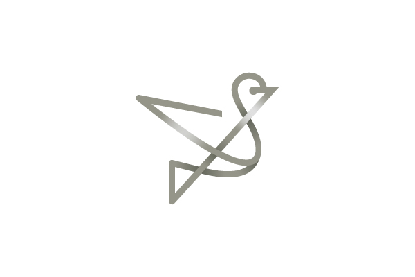 Minimal & Creative Bird Logo Design - DAINOGO